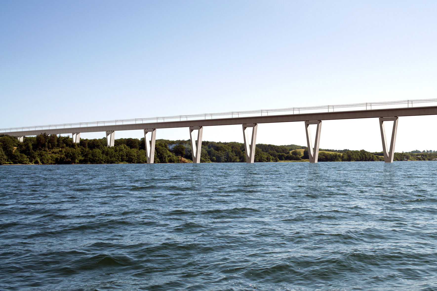 Vejle Fjord Rail Link in Denmark by BEAM Architects