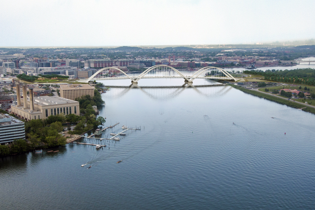 New Frederick Douglass Memorial Bridge